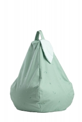 Sitzsack mit Blatt jade