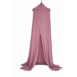 Baldachin mauve/rosa
