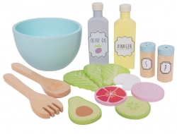 Holz Salat Set