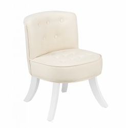 Samt Kindersessel beige