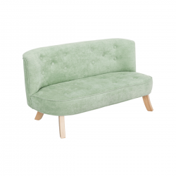 Samt Kindersofa mint