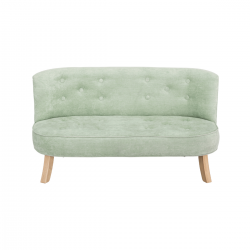 Samt Kindersofa mint