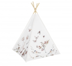 Tipi Nature inkl. Spielmatte und 4 Kissen