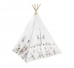 Tipi Nature inkl. Spielmatte und 4 Kissen