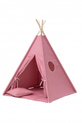Tipi inkl. Spielmatte / Kissen blush pink