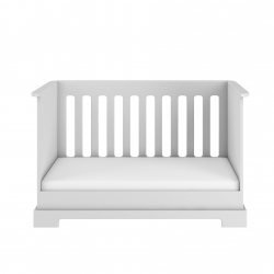 Babybett Ines grau 60x120 cm