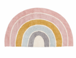 Little Dutch Teppich Regenbogen Pure rosa