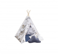 Tipi Moonlight inkl. Spielmatte und 4 Kissen