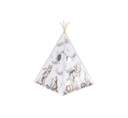 Tipi Moonlight inkl. Spielmatte und 4 Kissen