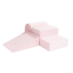 Schaumstoffbausteine rosa 3-teilig