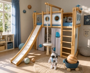 Hochbett Weltraum