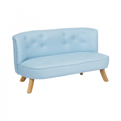 Kindersofa hellblau