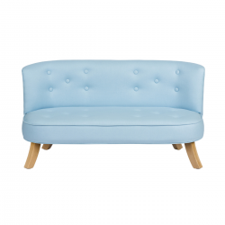 Kindersofa hellblau