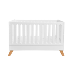 Babybett Hoppa wei-natur 60x120