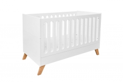 Babybett Hoppa wei-natur 60x120