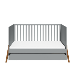 Babybett Lotta grau 70x140 inkl. Schublade