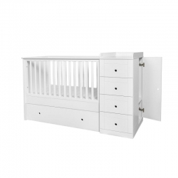 Babybett Paso Doble 60x120 wei