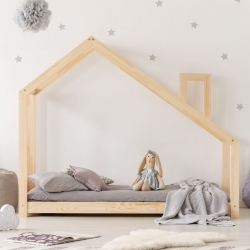 Kinderbett Haus Holz Mila Modell DMS