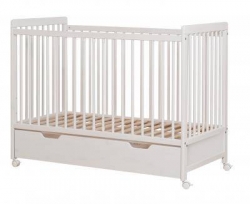 Babybett Neo mit Rollen 60x120