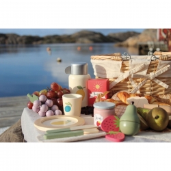 Jabadabado Holz Picknick Set fr Kinder