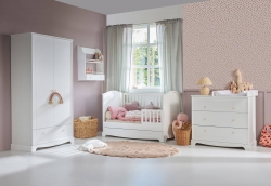 Babybett Royal timeless wei 70x140 umbaubar