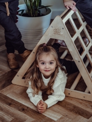 Kletterdreieck Holz Montessori