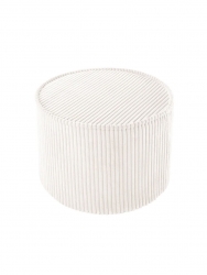 Sitzpuff Cord creme