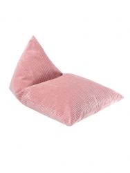 Kinder Sitzsack Cord rosa