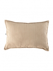 Wigiwama Kissen Cord beige 55x33cm