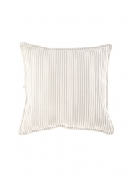 Wigiwama Kissen Cord creme 45x45cm