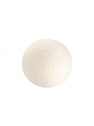 Wigiwama Boucle Teddy Ball Kissen creme