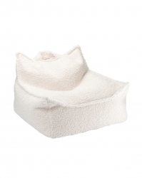 Wigiwama Sessel/Sitzsack Boucle Teddy creme