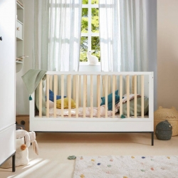 Babybett Lumi wei 70x140