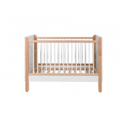 Babybett Ratata wei-natur 60x120