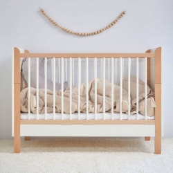 Babybett Ratata wei-natur 60x120