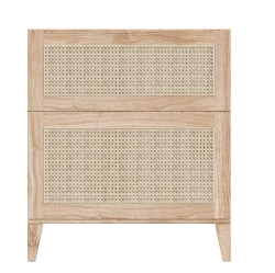 Theo Bebe Babybett Nami Bois 70x140 Holz Rattan