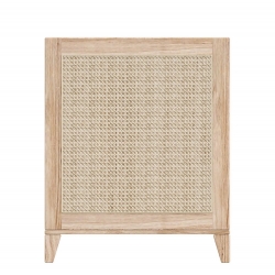 Theo Bebe Babybett Nami Bois 60x120 Holz Rattan