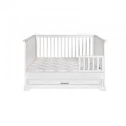 Babybett Melody wei 70x140 umbaubar