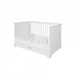 Babybett Melody wei 70x140 umbaubar