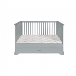 Babybett Melody grau 70x140 umbaubar