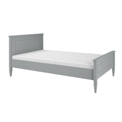 Bellamy Bett Ines 120x200 grau