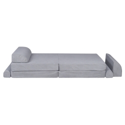 Meowbaby Premium Spielsofa Cord grau