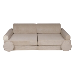 Meowbaby Premium Spielsofa Cord beige