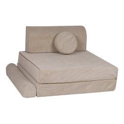 Meowbaby Premium Spielsofa Cord beige