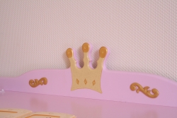 Kinderschreibtisch Prinzessin rosa