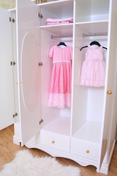 Schrank Prinzessin wei Krbis