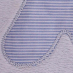 Baby Kuscheldecke hellblau